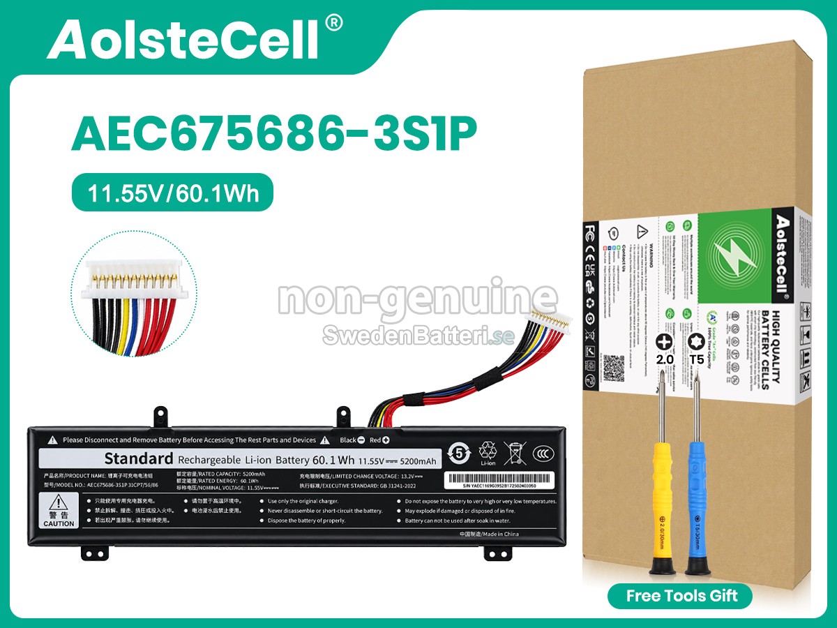 batteri till Acer AEC675686-3S1P