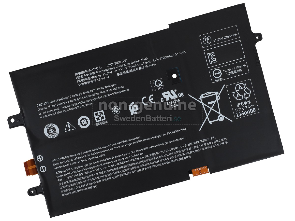 batteri till Acer SWIFT 7 SF714-52T