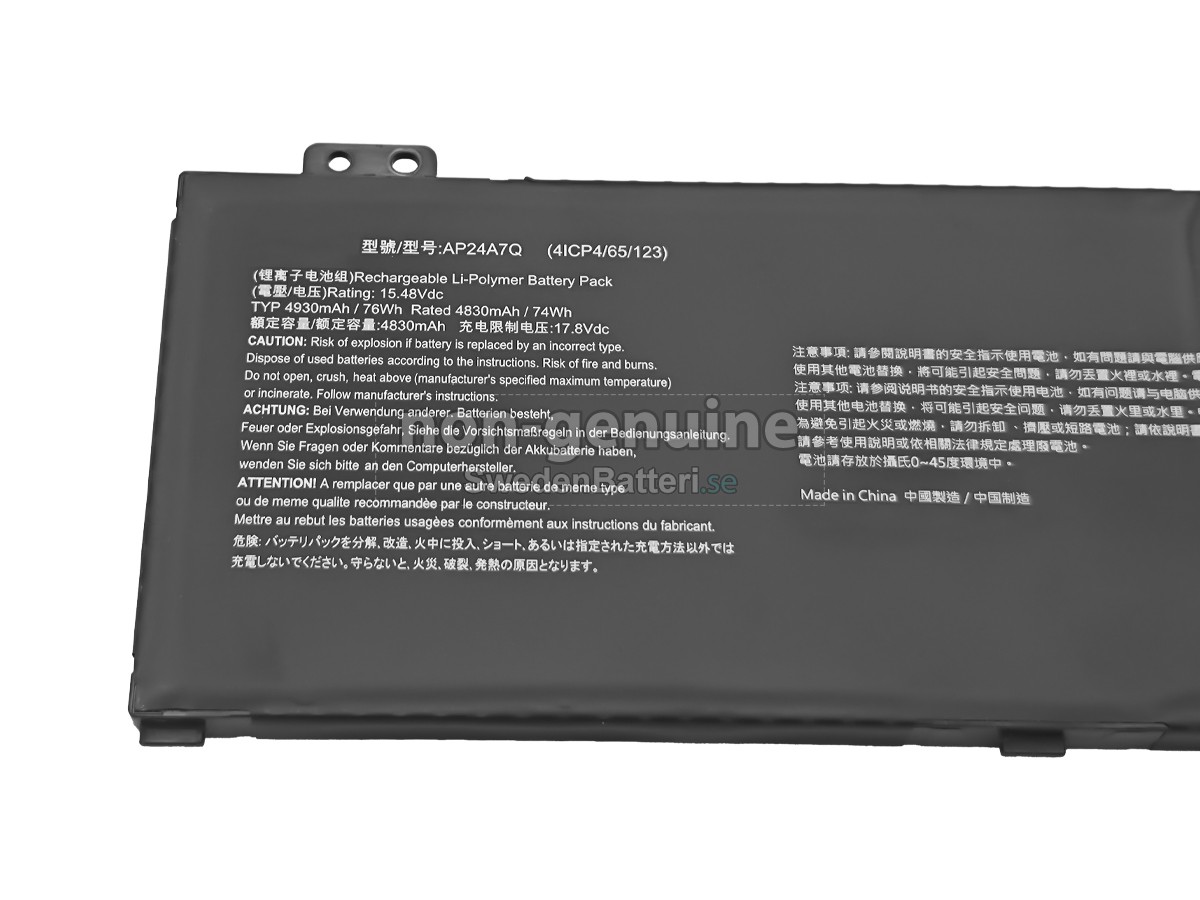 batteri till Acer NITRO V16 ANV16-61-R1RU