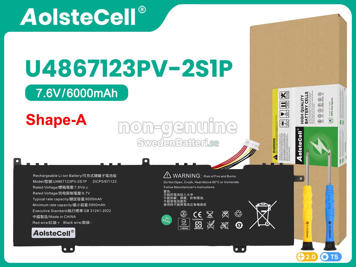 batteri till Acer 4964121-2S1P