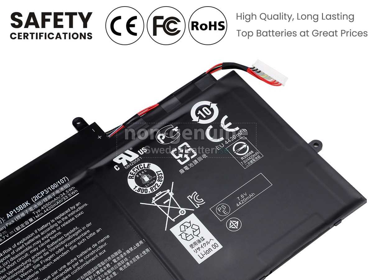 batteri till Acer SWITCH 11 V SW5-173P-64Q8