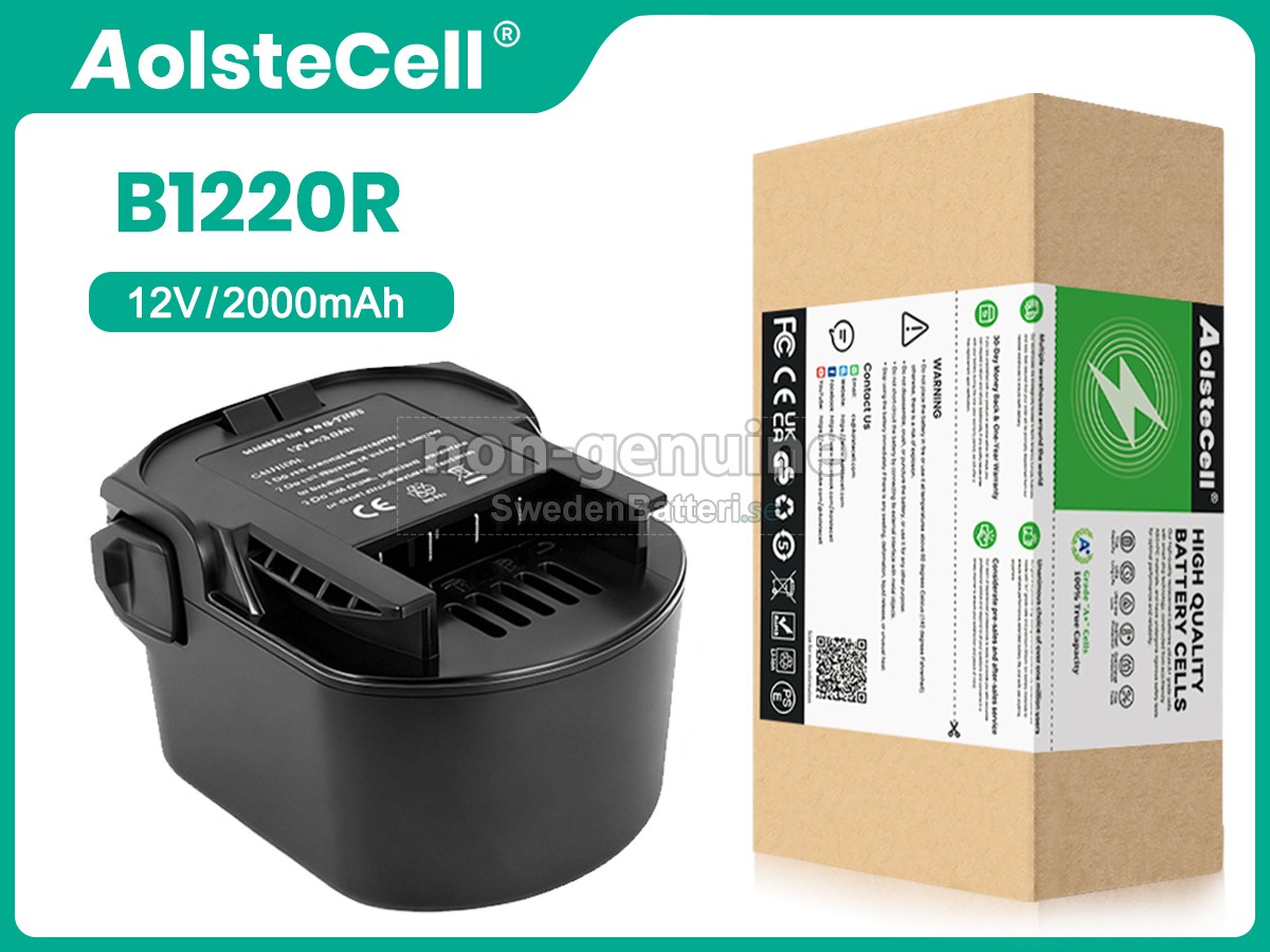 batteri till AEG 12V B1214G