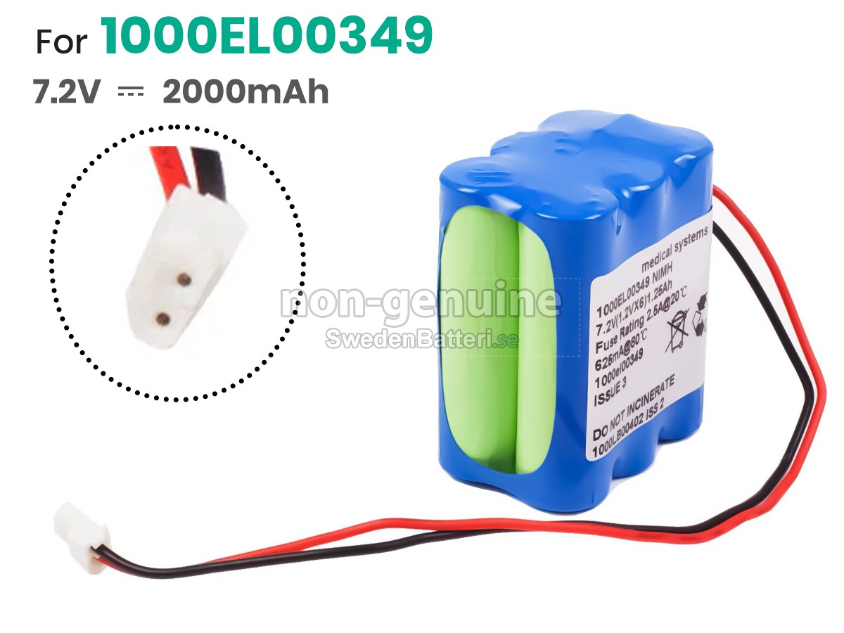 batteri till Alaris 1000EL00349