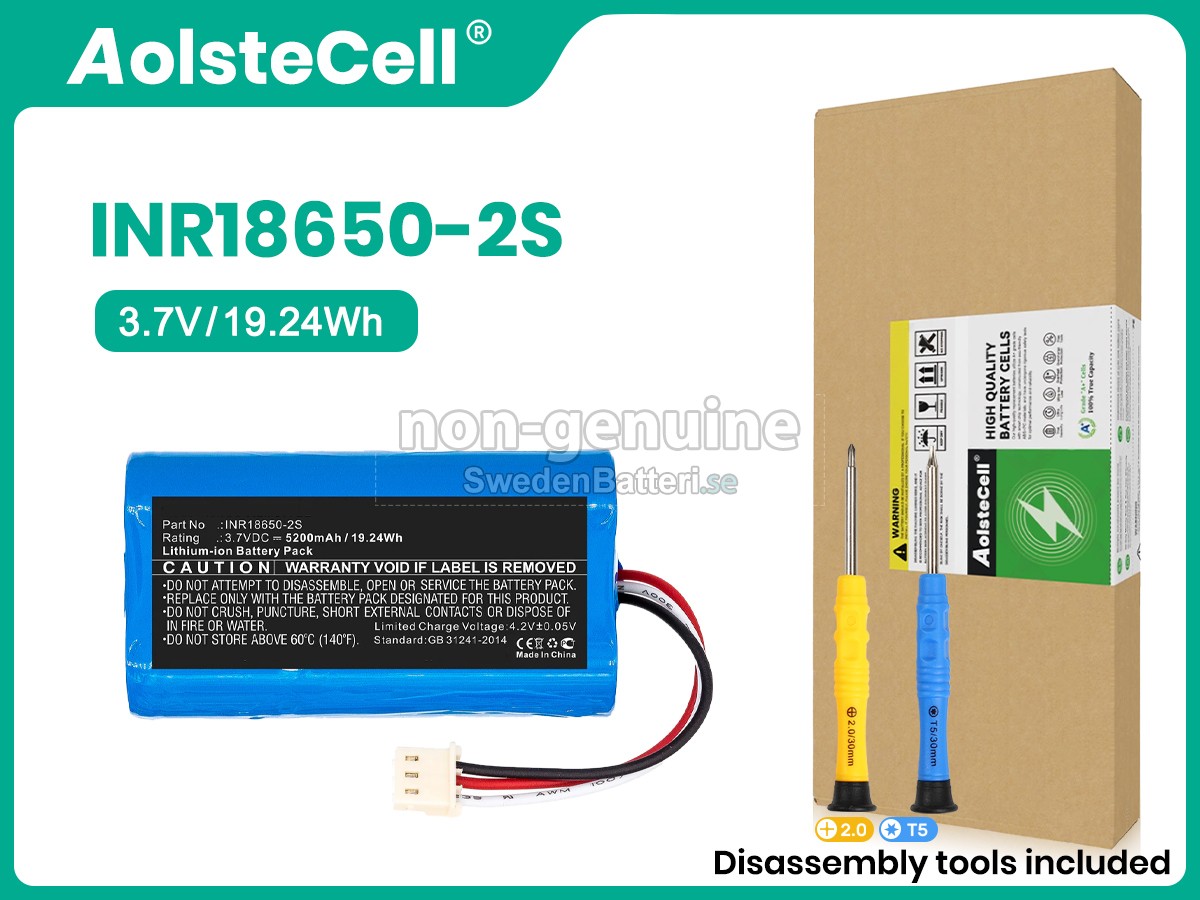 batteri till Altec INR18650-2S