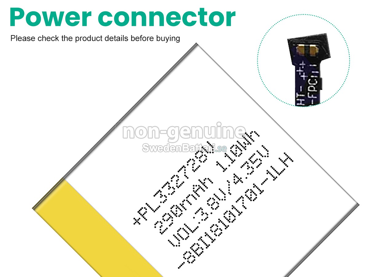 batteri till Amazfit PL322728H