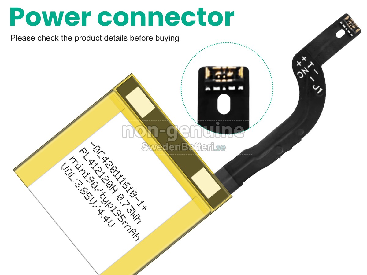 batteri till Amazfit GTR 42MM A1909