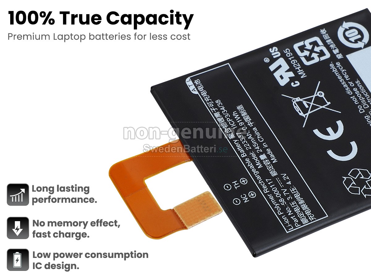 batteri till Amazon 58-000117