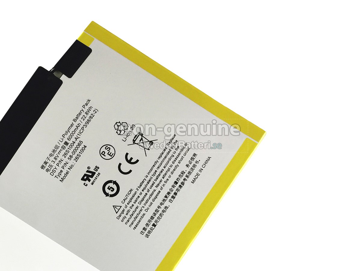 batteri till Amazon 26S1004-A(1ICP3/98/82-2)