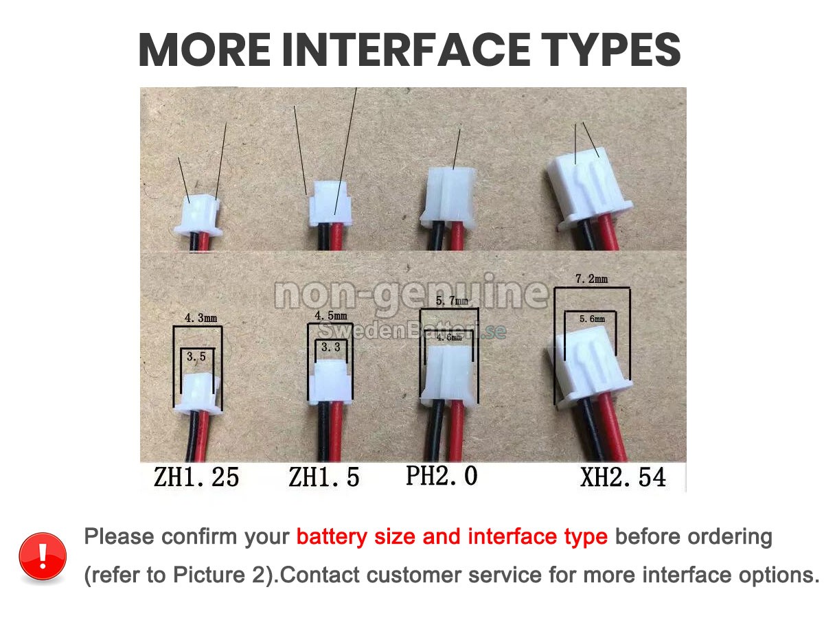 batteri till AolsteCell 102050