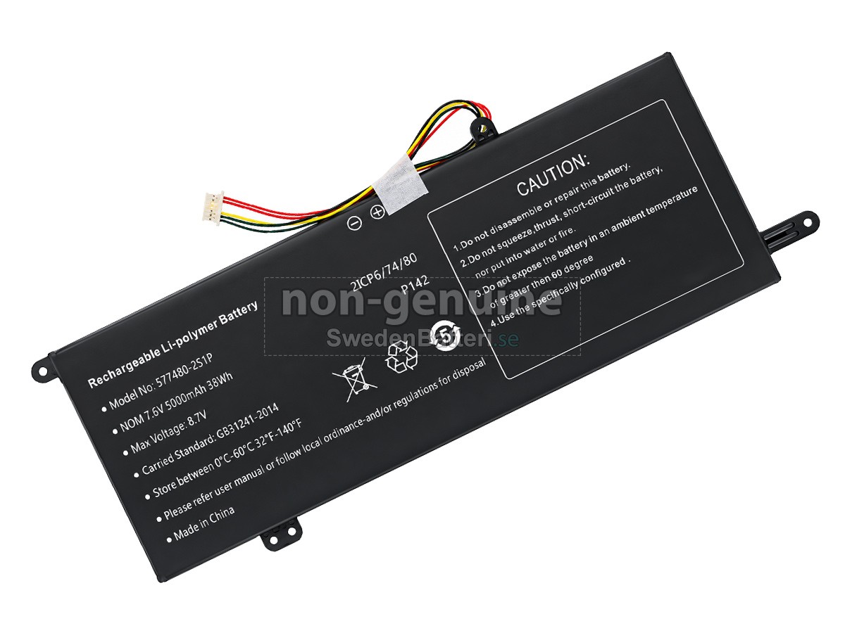 batteri till AolsteCell 577480-2S1P