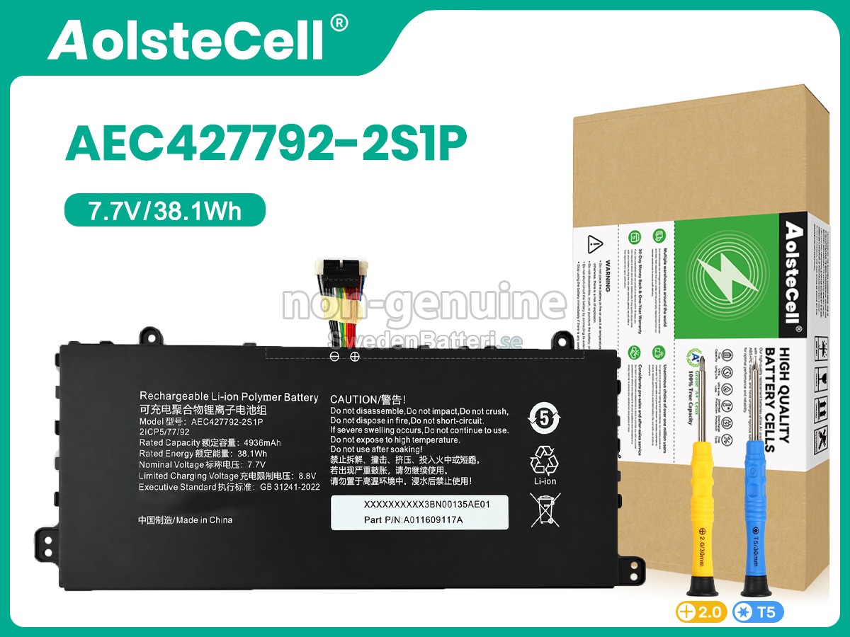 batteri till AolsteCell AEC427792-2S1P