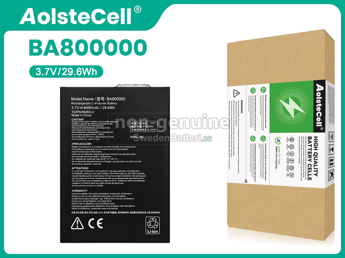 batteri till AolsteCell BA800000