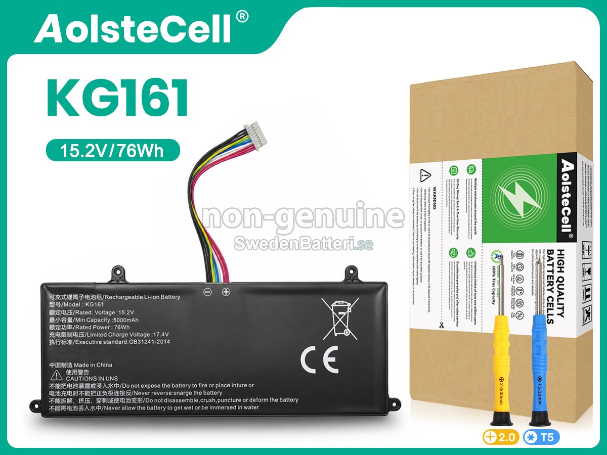 batteri till AolsteCell KG161