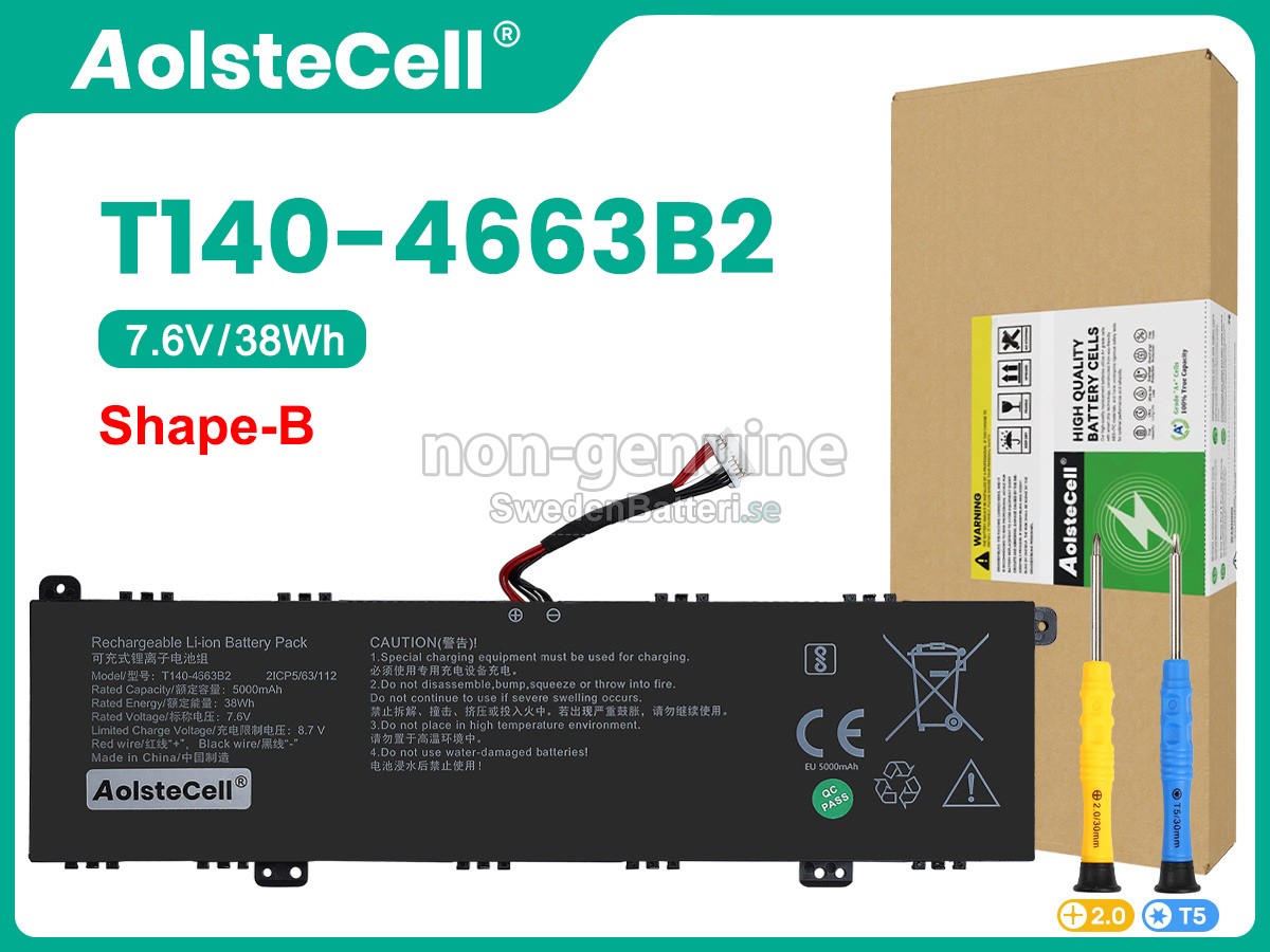 batteri till AolsteCell T140-4663B2