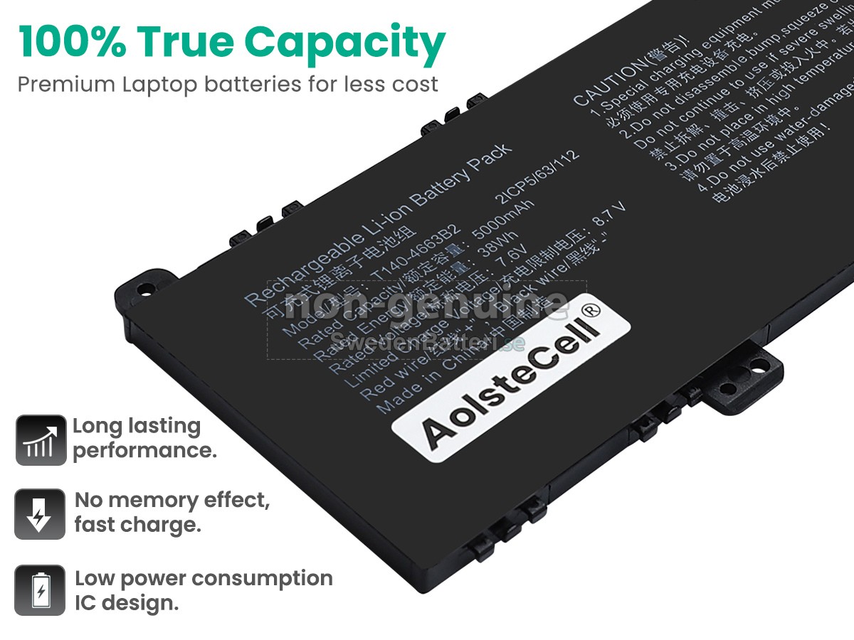 batteri till AolsteCell T140-4663B2