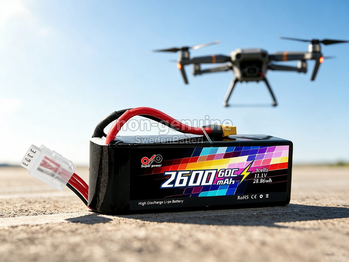 batteri till AolsteCell 11.1V 2600MAH 60C XT60 JST-XH 4P