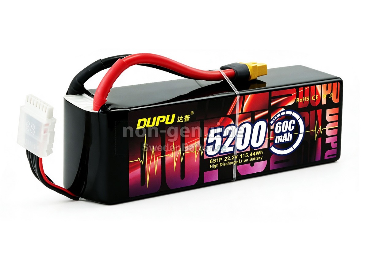 batteri till AolsteCell 22.2V 5200MAH 60C XT60 JST-XH 7P