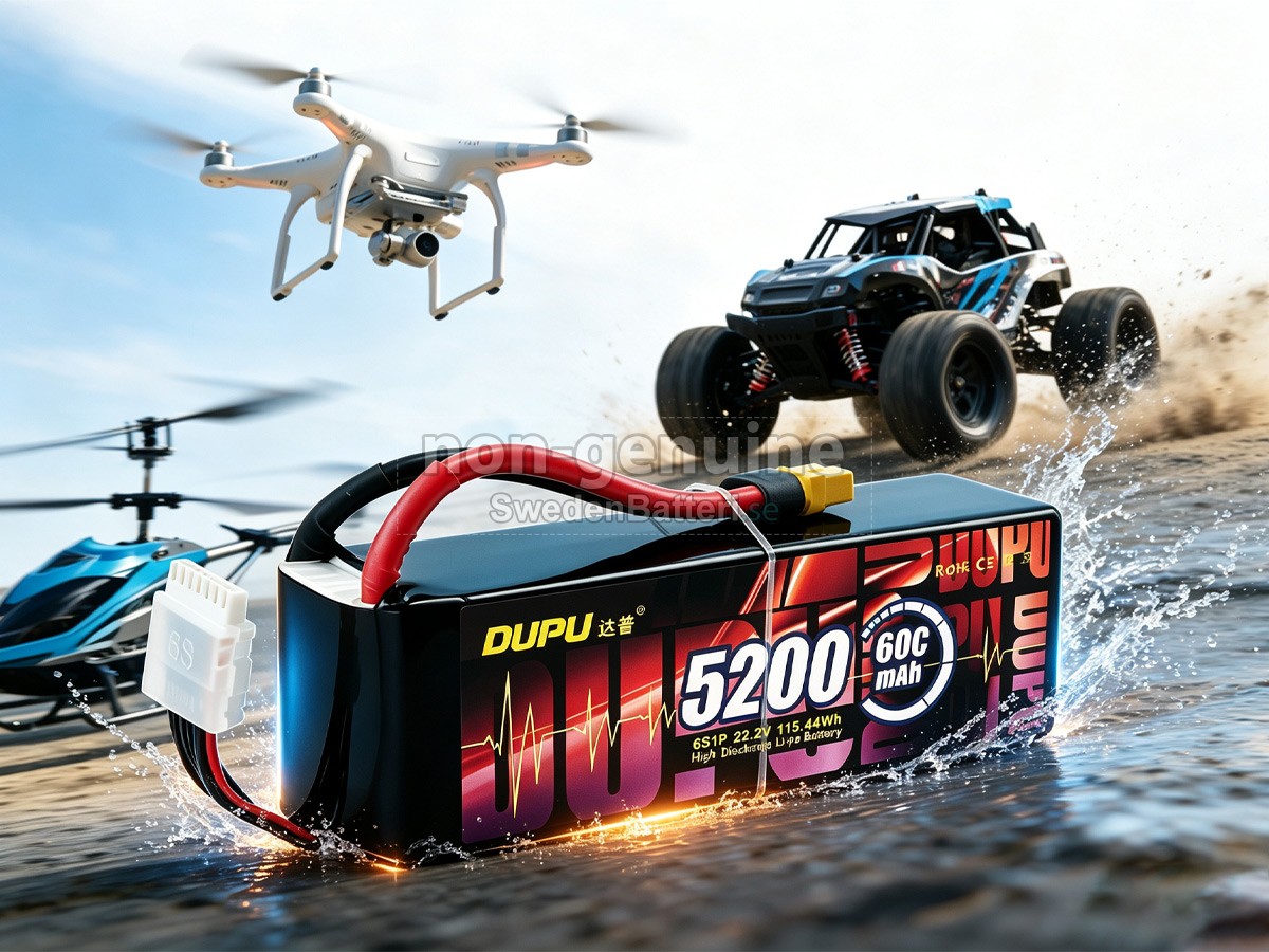 batteri till AolsteCell 22.2V 5200MAH 60C XT60 JST-XH 7P