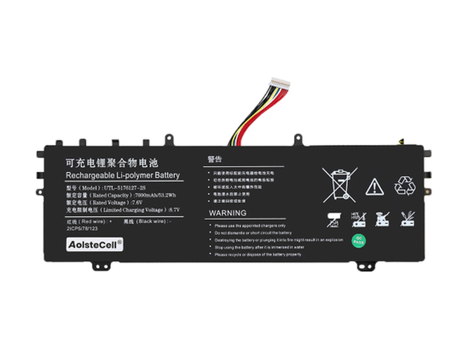 Batteri till  AolsteCell UTL-5176127-2S