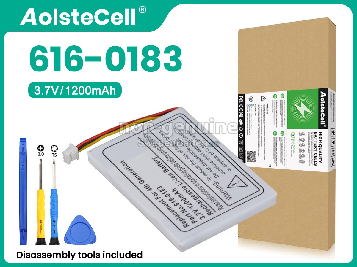 batteri till Apple 616-0183