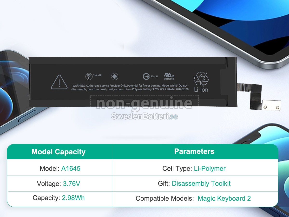batteri till Apple A1843