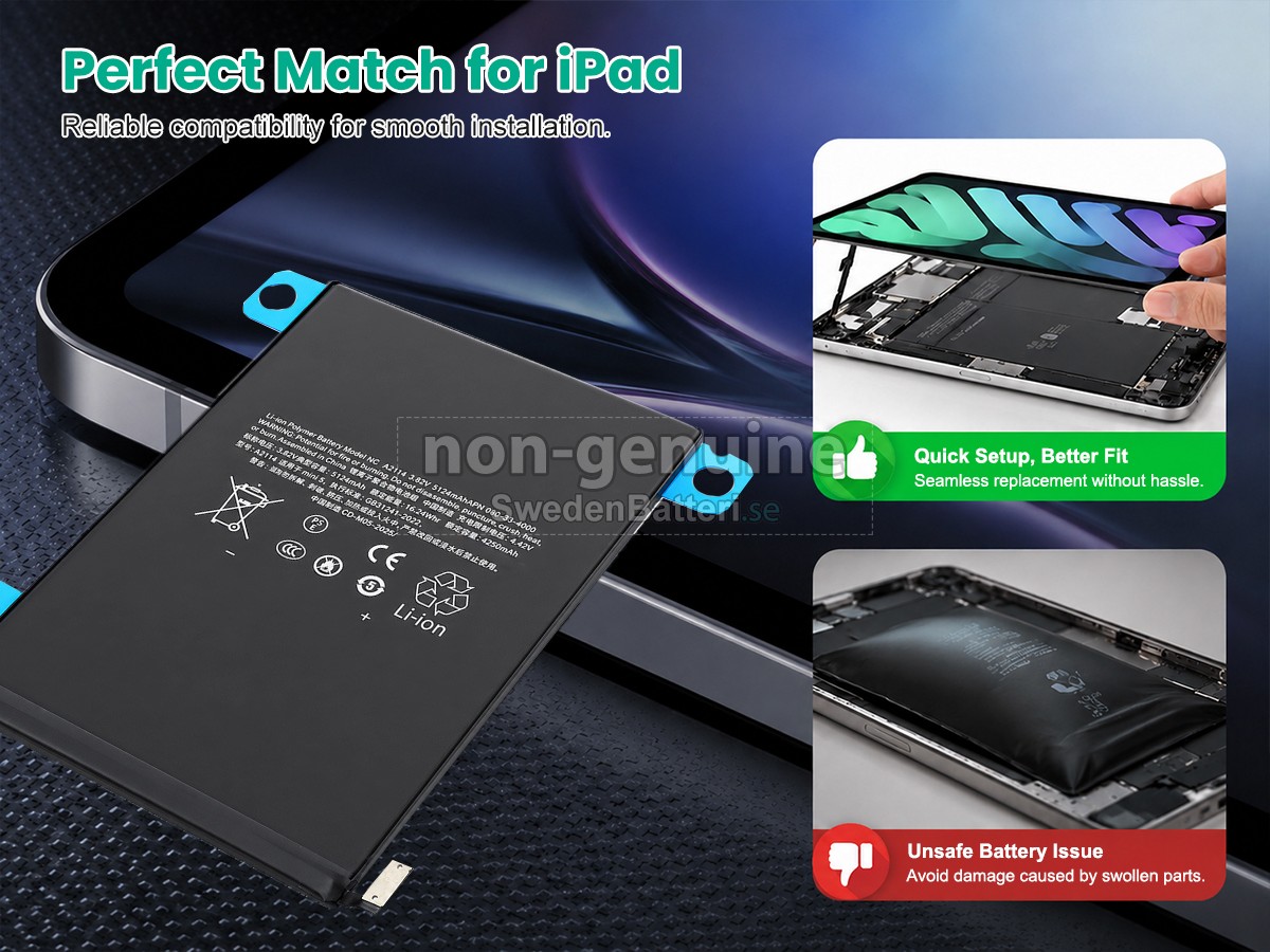batteri till Apple Mini 5