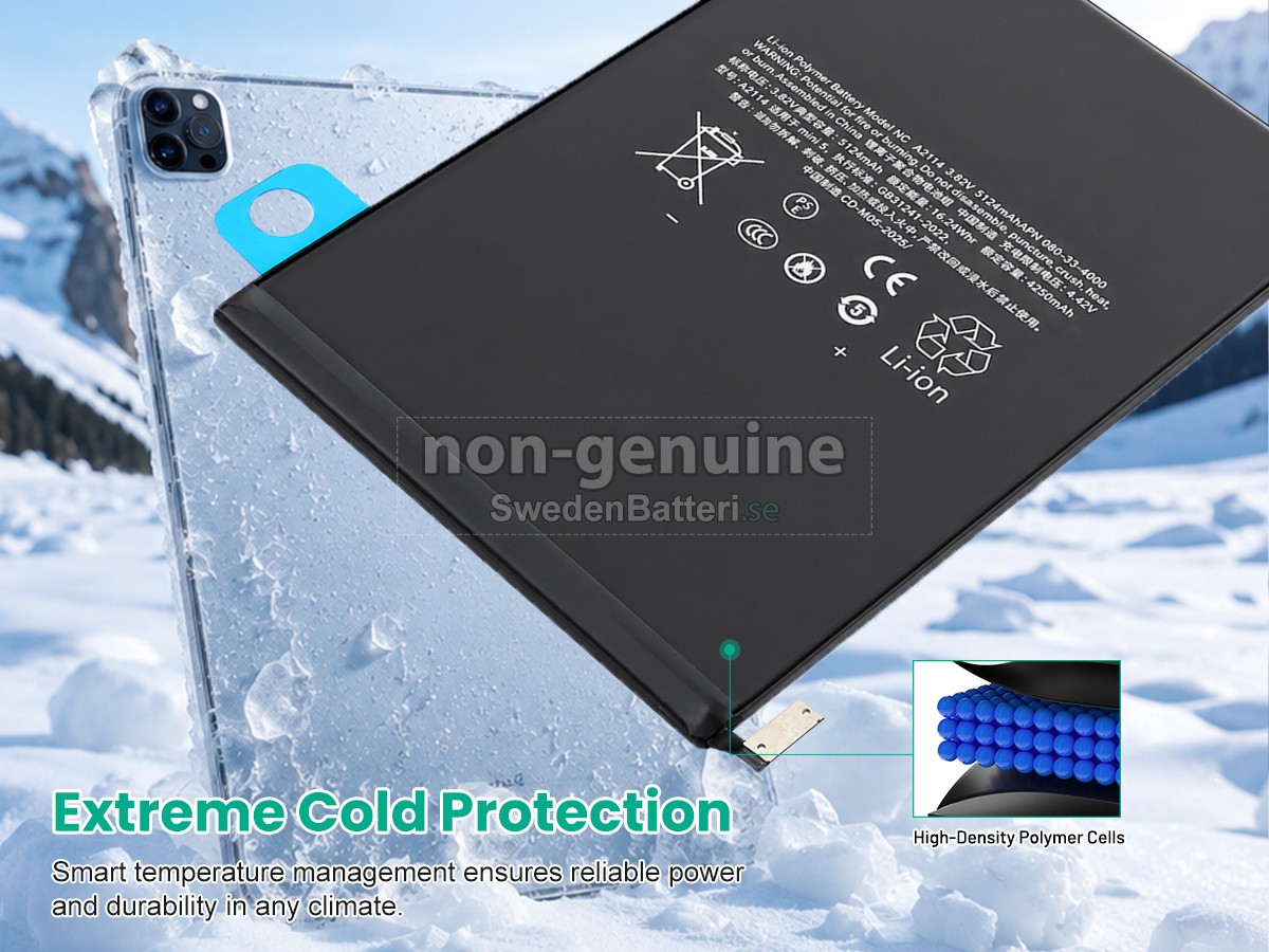 batteri till Apple Mini 5