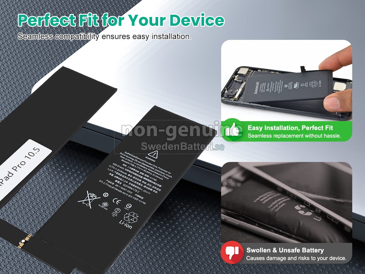 batteri till Apple A1798