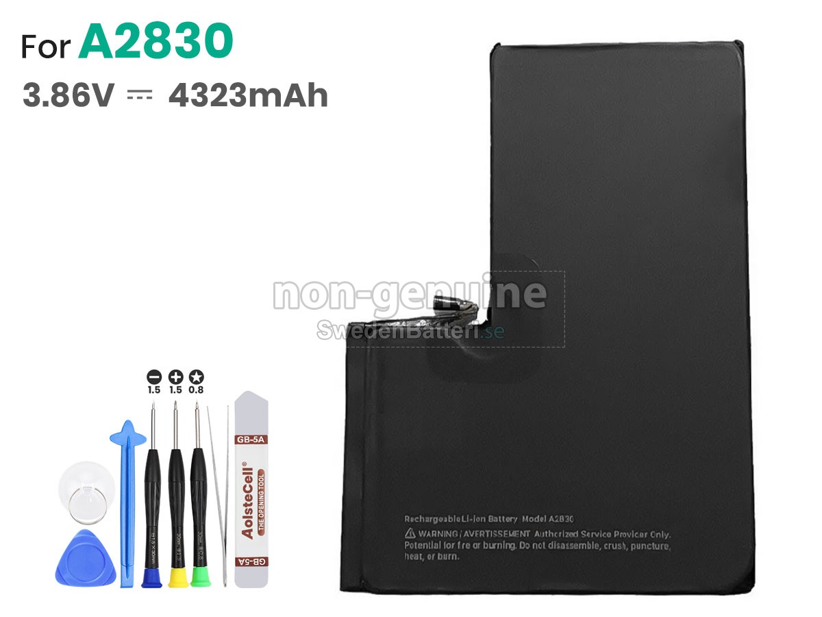 batteri till Apple A2896