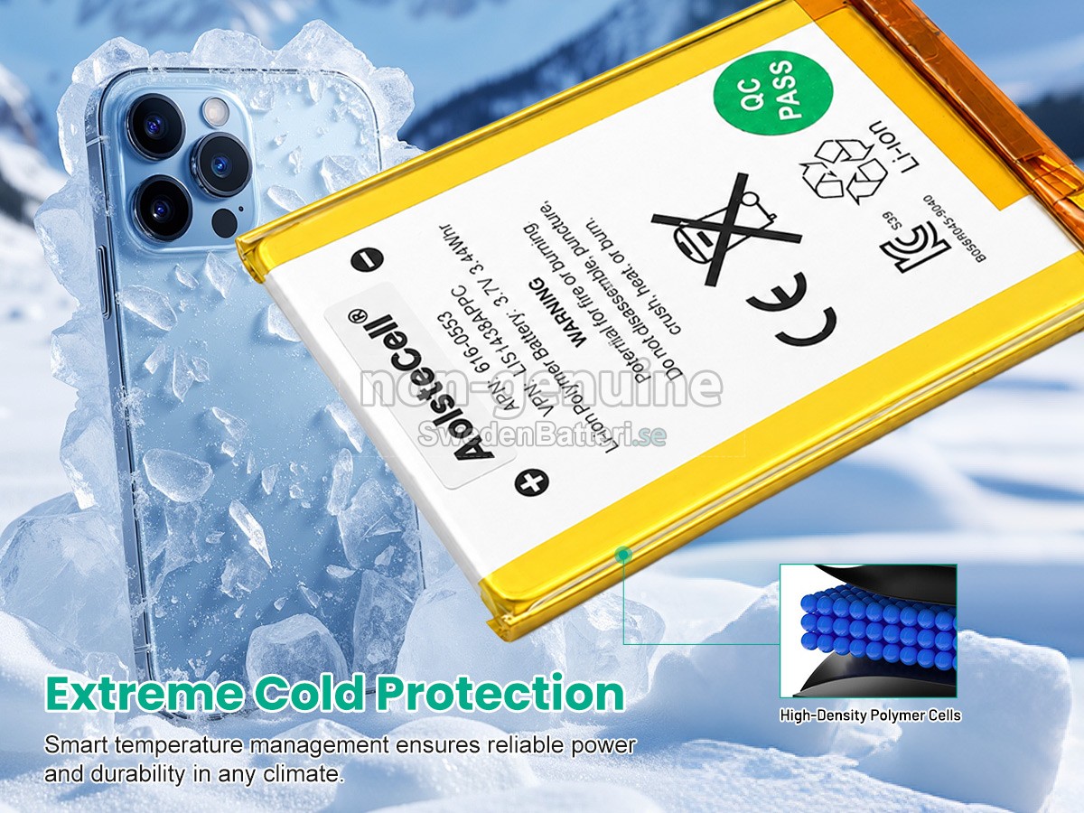 batteri till Apple 616-0550