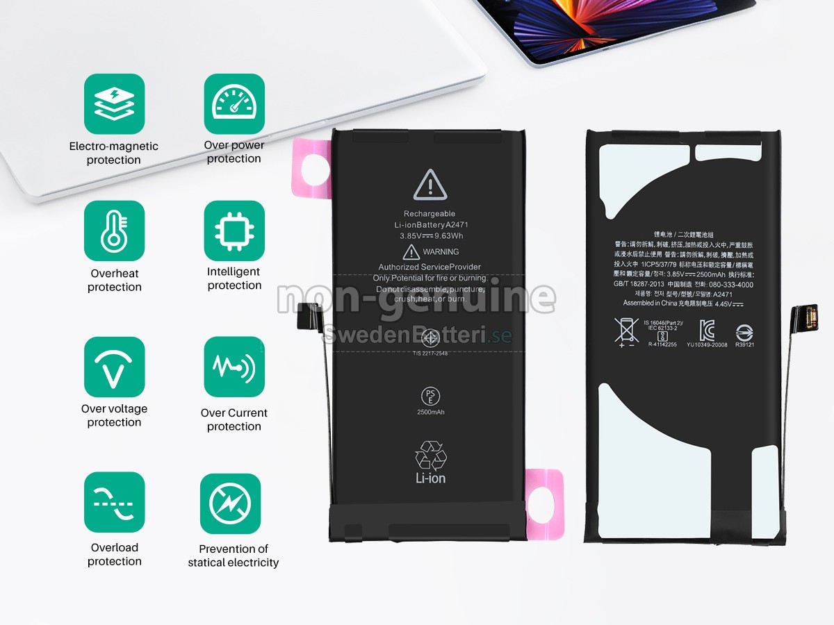 batteri till Apple A2398 EMC 3540