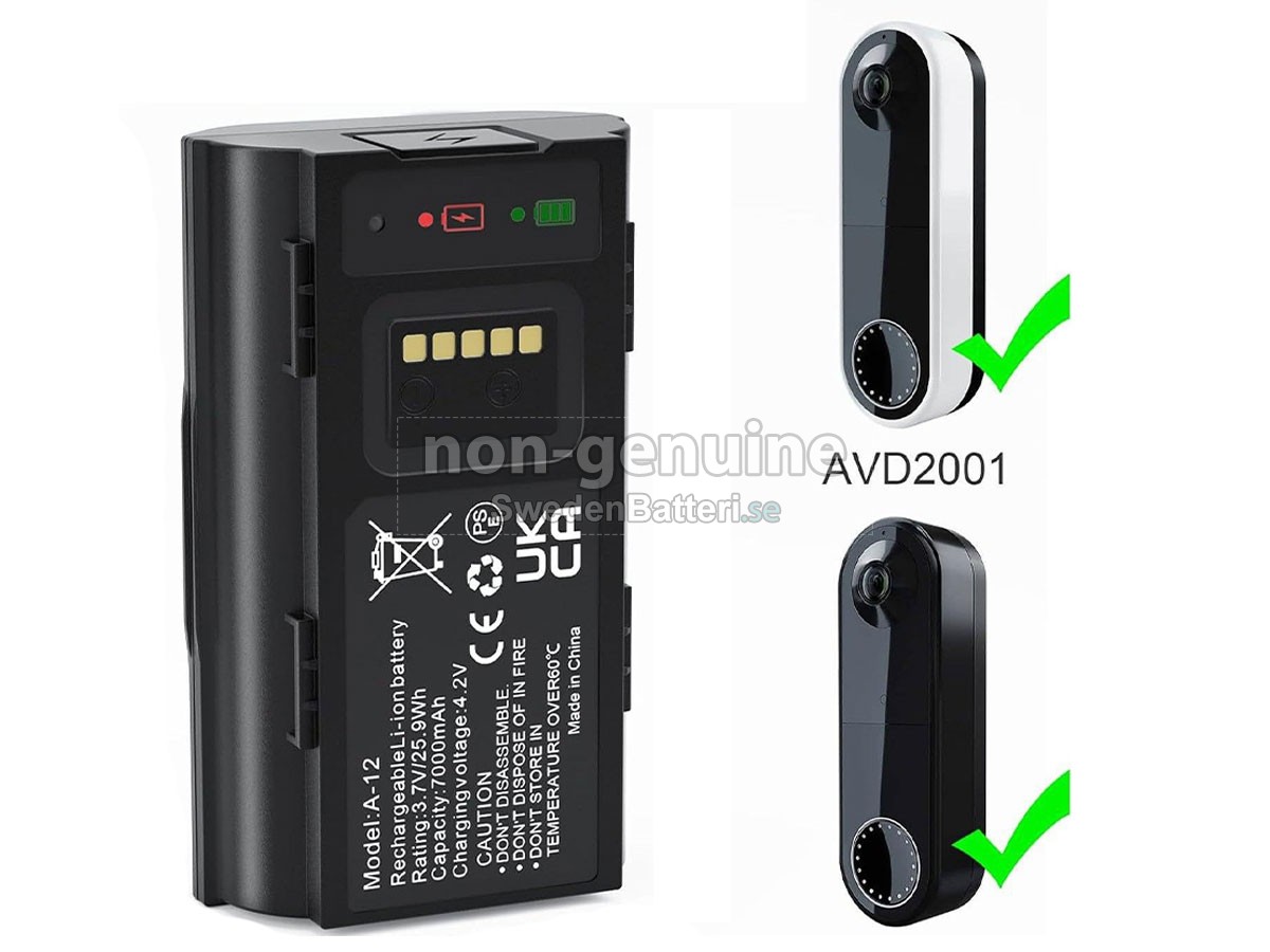 batteri till Arlo AVD2001B