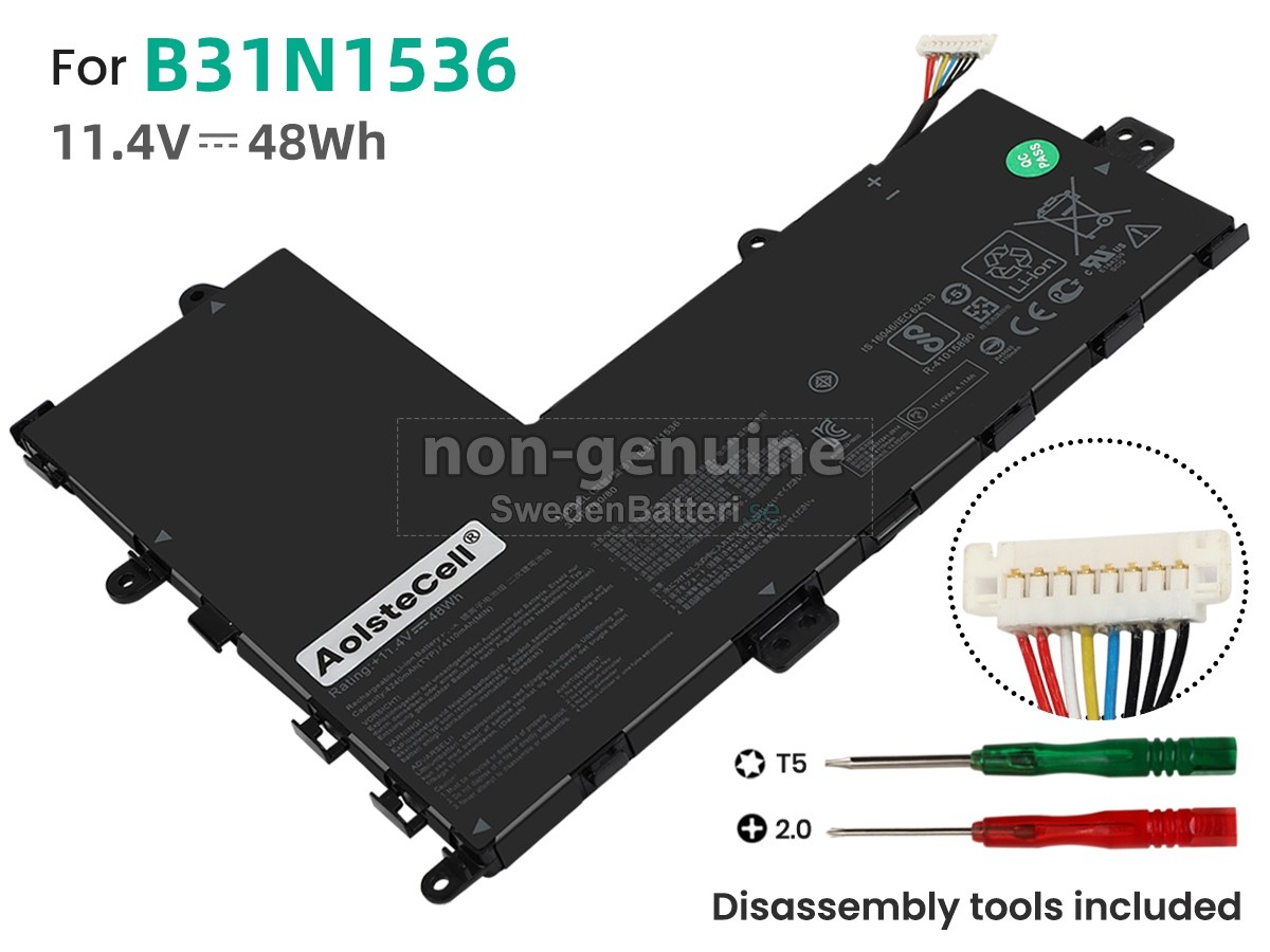 batteri till Asus TP201SA-FV0008T
