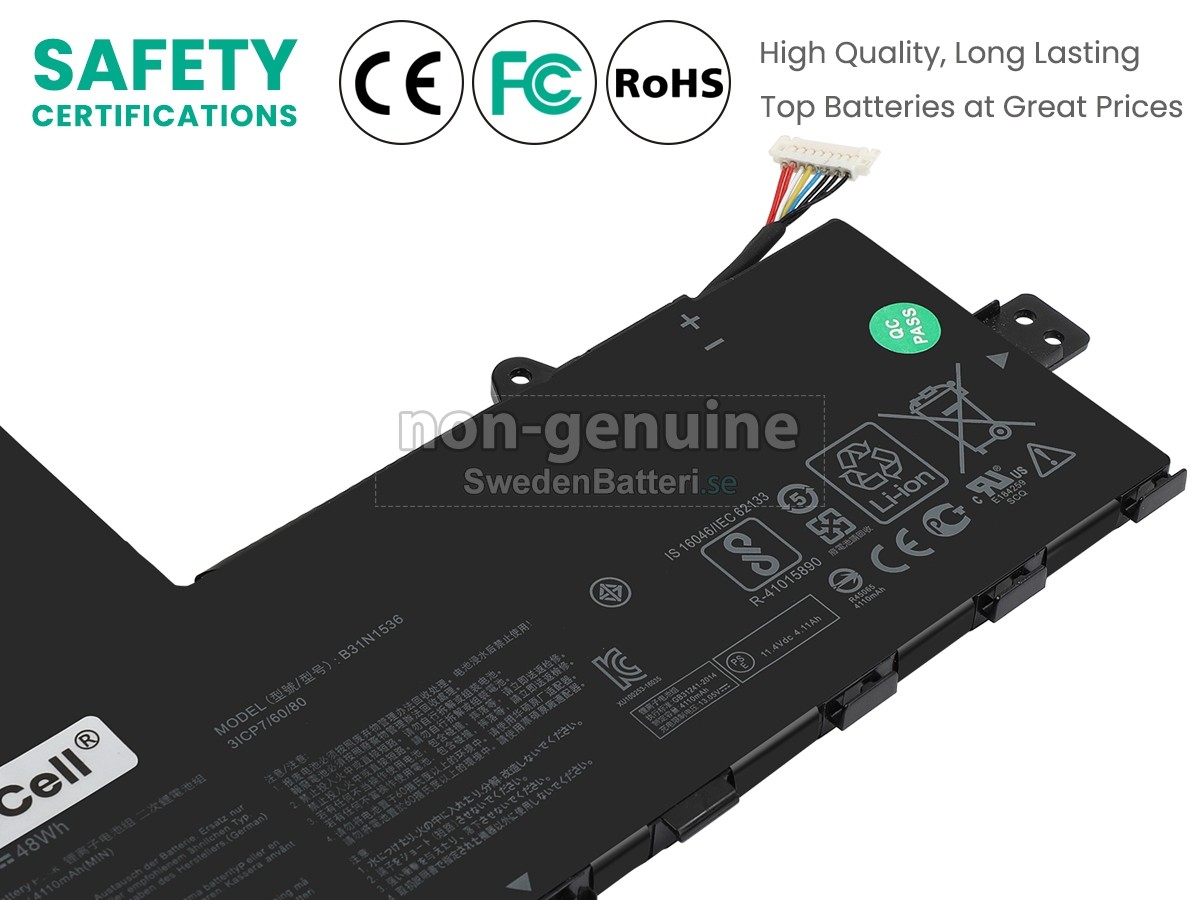 batteri till Asus TP201SA-FV0008T