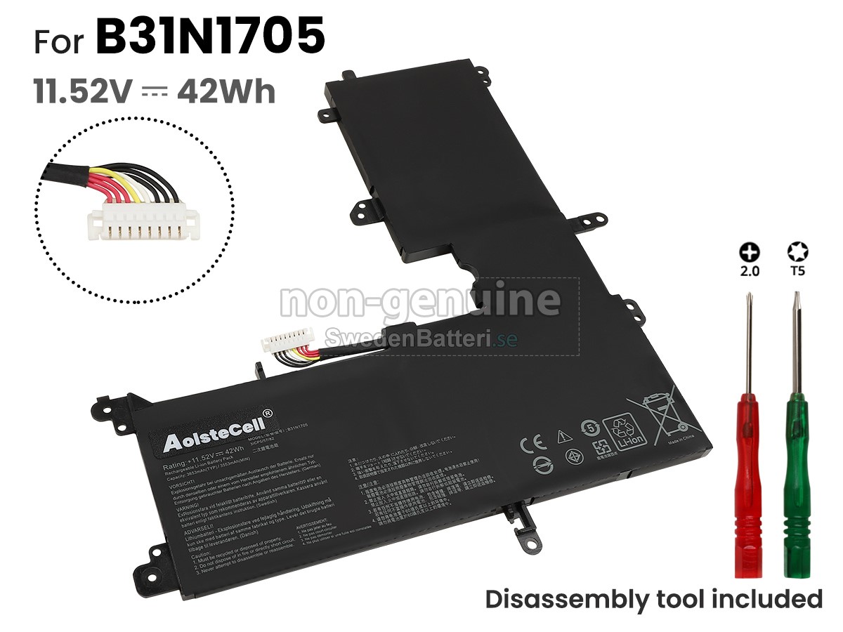 batteri till Asus ZenBook UX460UA