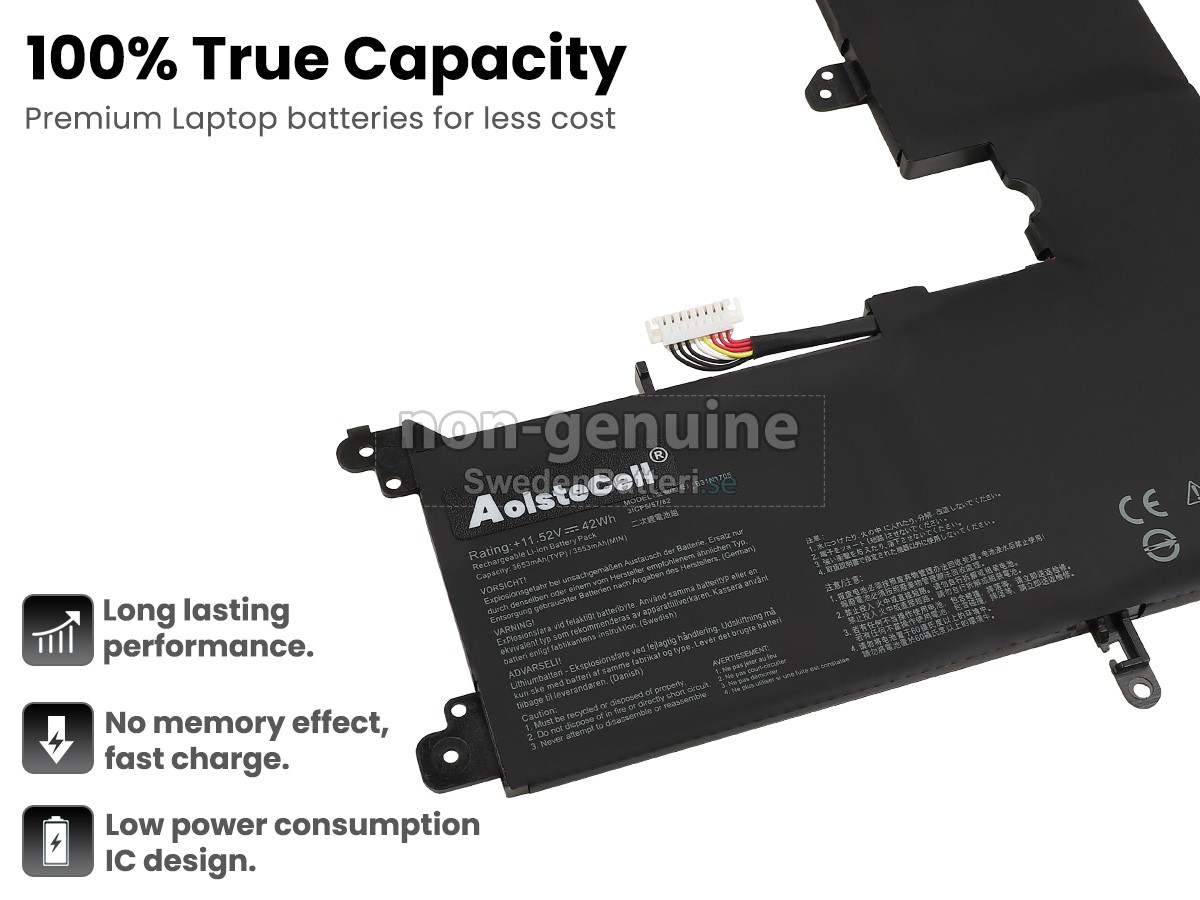 batteri till Asus ZenBook UX460UA