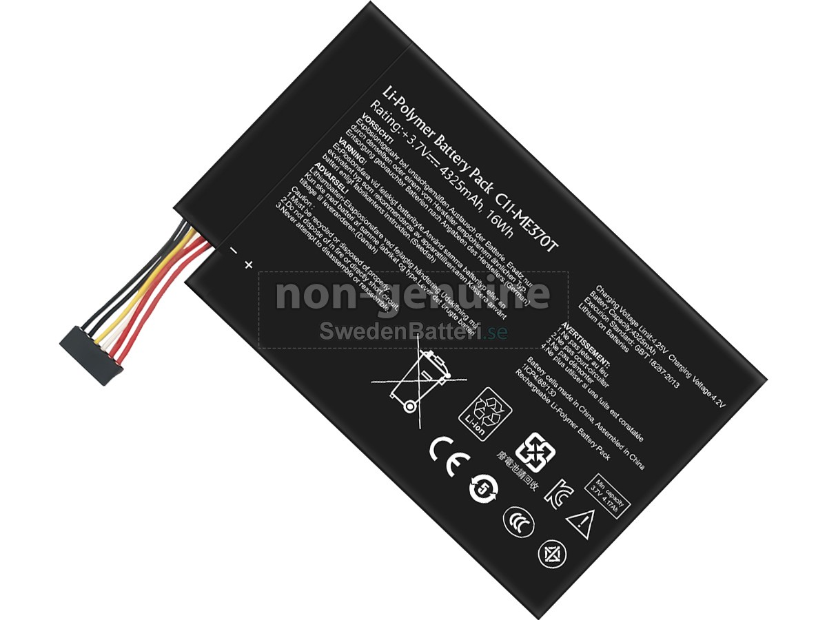 batteri till Asus NEXUS 7 1ST GEN