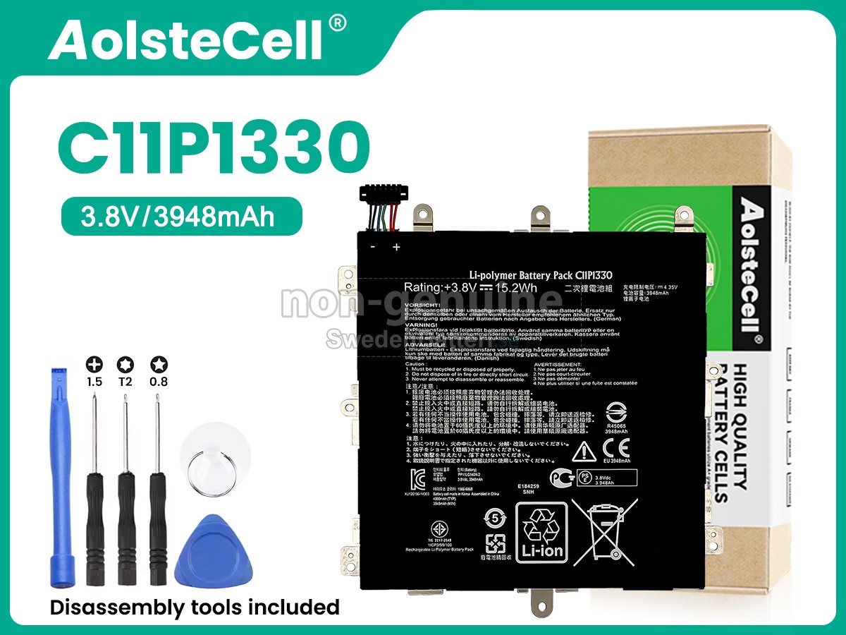 batteri till Asus C11P1330