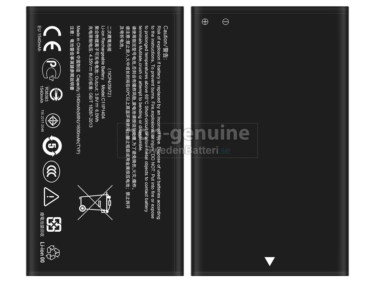 batteri till Asus C11P1404