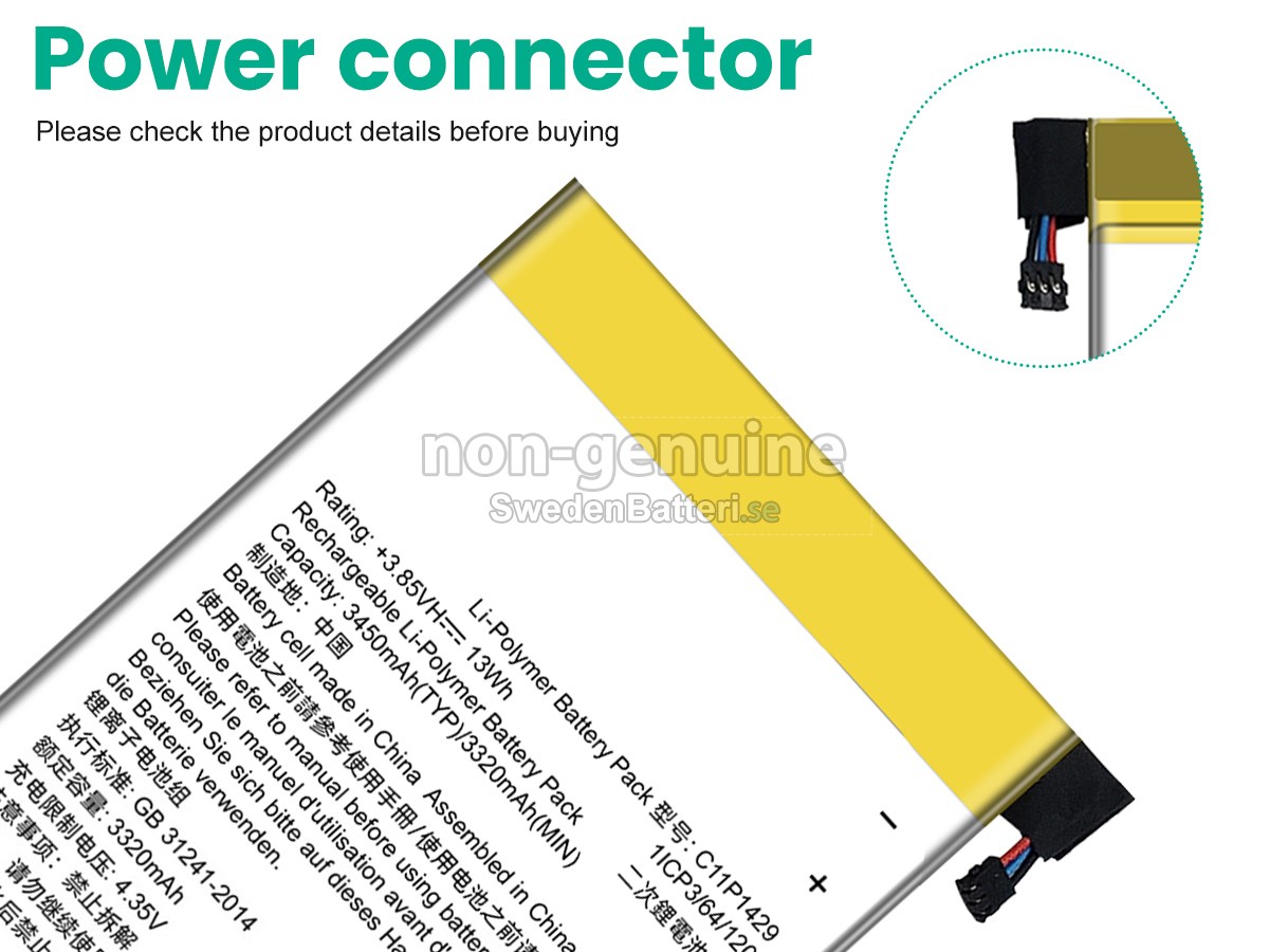 batteri till Asus ZENPad C