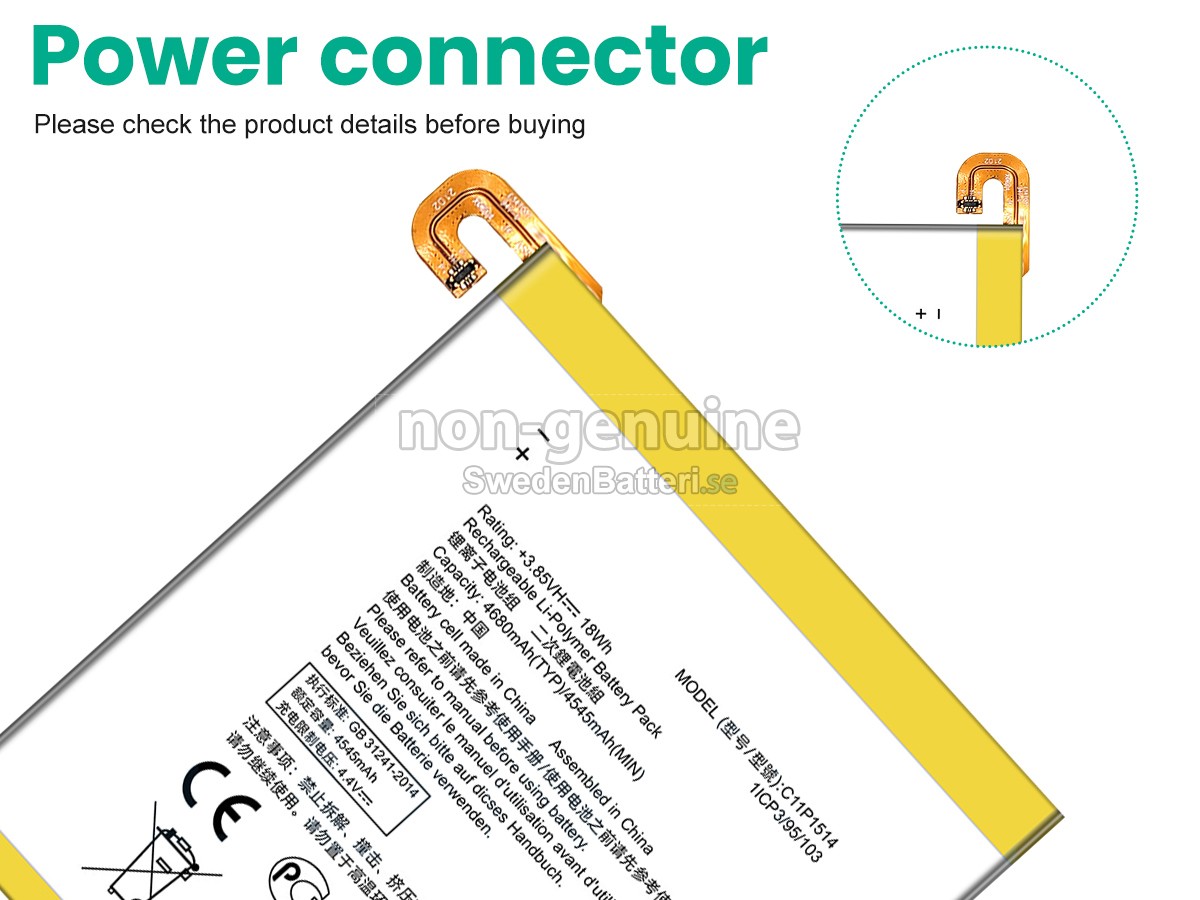 batteri till Asus ZT581KL