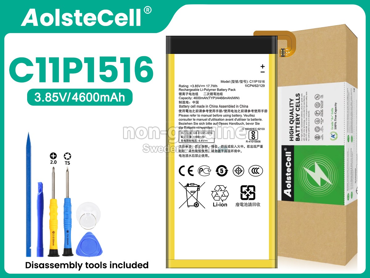 batteri till Asus C11P1516