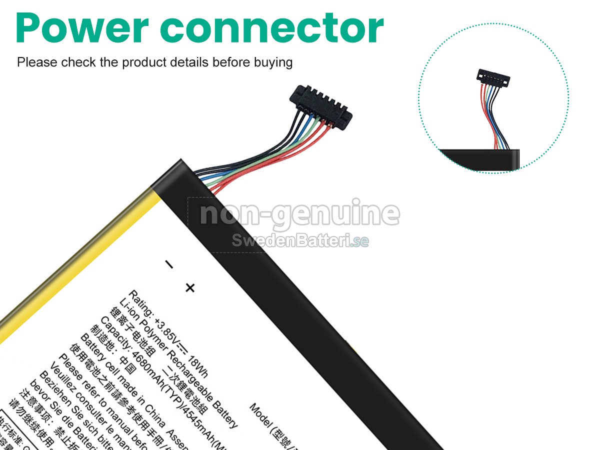 batteri till Asus Z301M