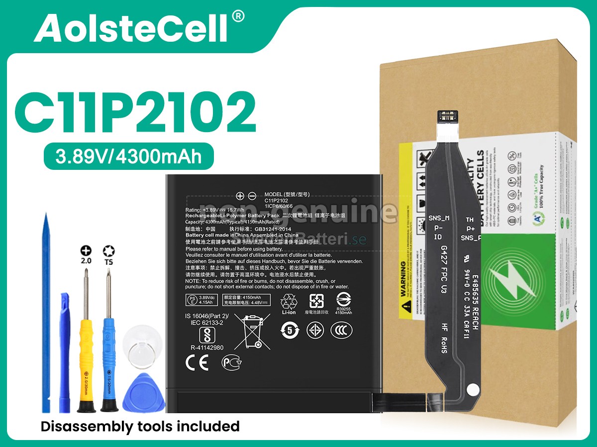 batteri till Asus ZENFONE 9 ZS696KS