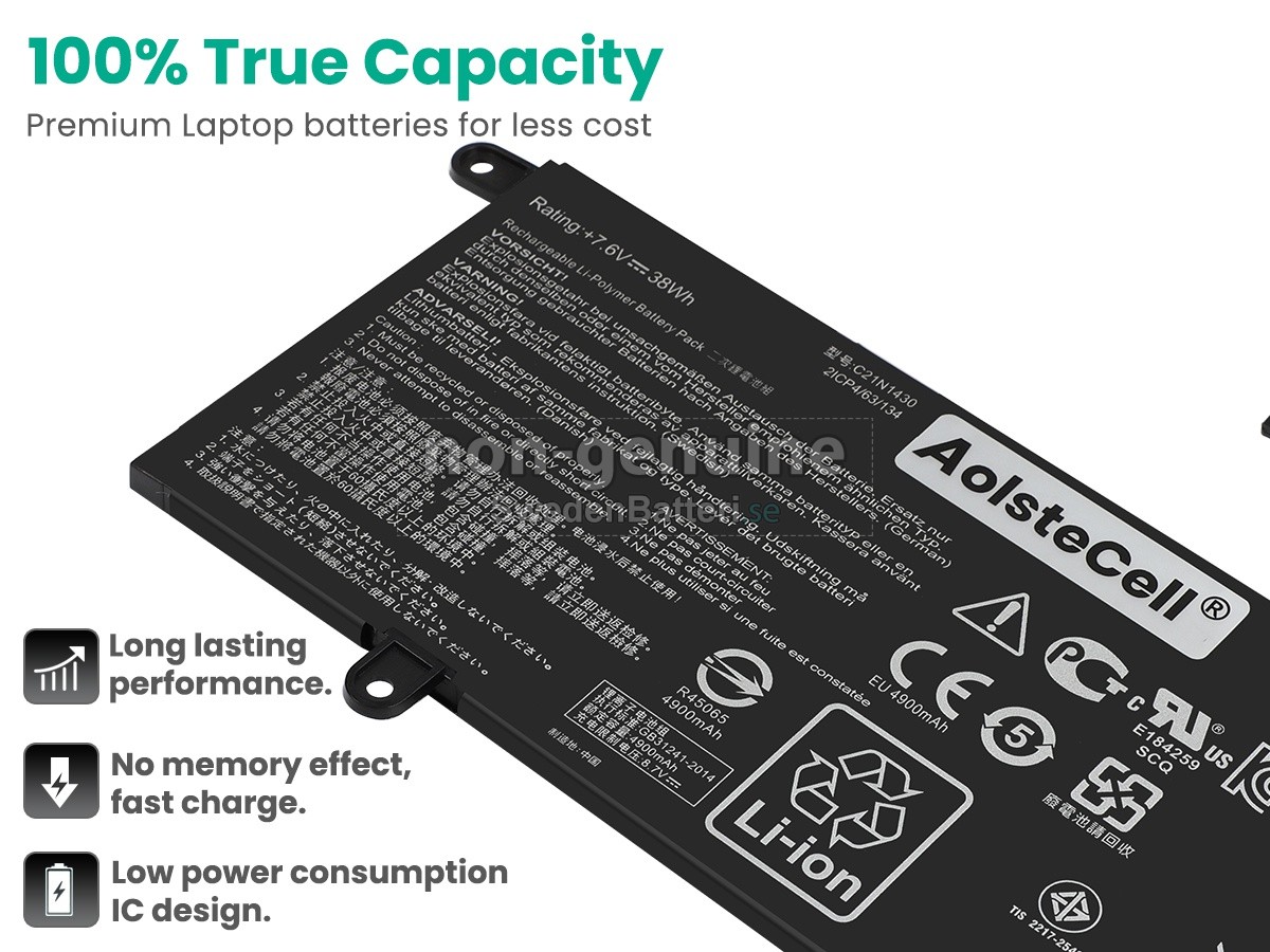 batteri till Asus Chromebook C201PA