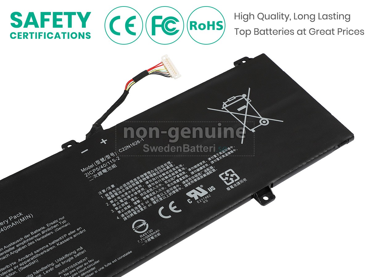 batteri till Asus C22PJJ1