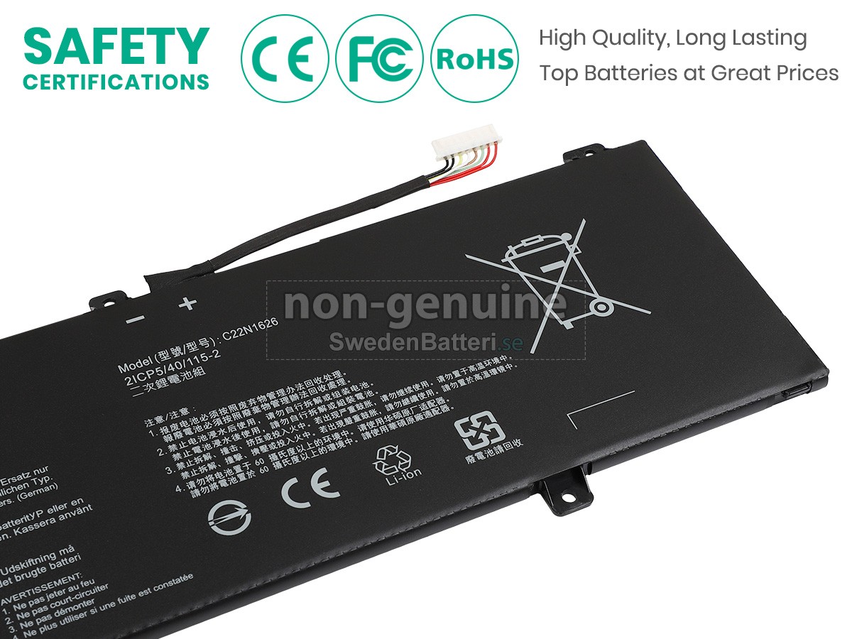 batteri till Asus Chromebook Flip C213NA-BU0008-OSS