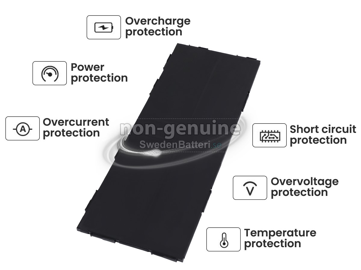 batteri till Asus Chromebook CX1700CKA-DH44F
