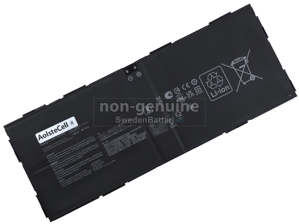 batteri till Asus Chromebook CX1700CKA-DH44F