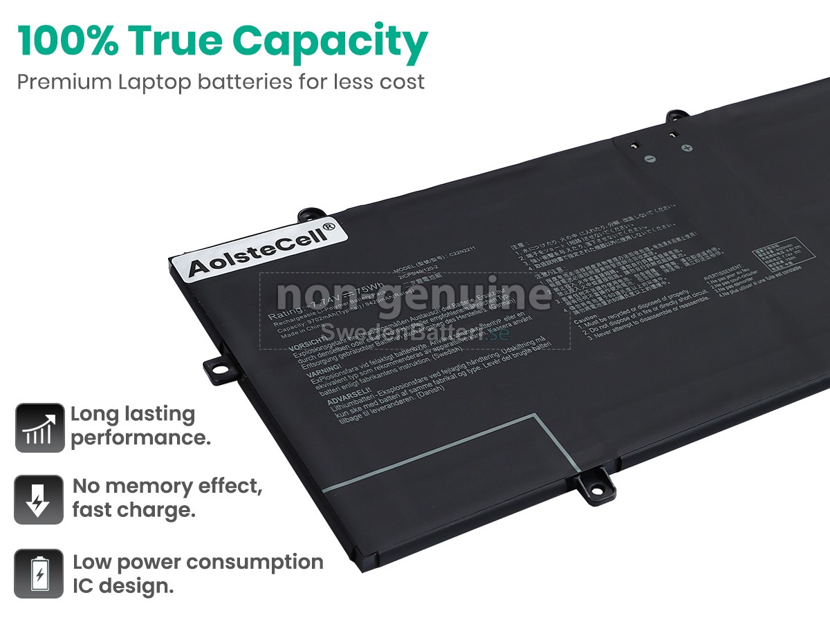 batteri till Asus ZenBook 14 OLED UX3405MA-QD089W